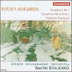 Nikolai Rimsky-Korsakov: Symphony Nos. 1 & 2/Capriccio Espagnol - Bergen Philharmonic Orchestra; Dmitri Kitayenko (conductor)