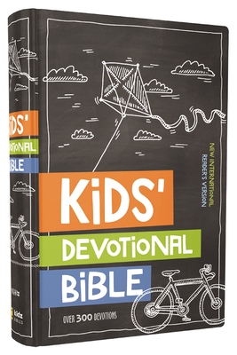 Nirv, Kids' Devotional Bible, Hardcover: Over 300 Devotions - Zondervan