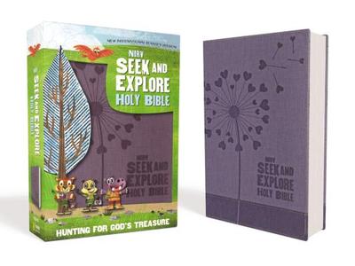 Nirv, Seek and Explore Holy Bible, Leathersoft, Periwinkle: Hunting for God's Treasure - Zondervan