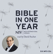NIV Audio Bible in One Year read by David Suchet: MP3 CD