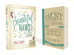 NIV, Beautiful Word Bible, Large Print, Hardcover: 500 Full-Color Illustrated Verses