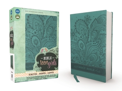 NIV, Bible for Teen Girls, Leathersoft, Blue: Growing in Faith, Hope, and Love - 