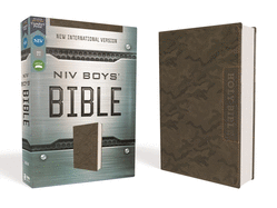 Niv, Boys' Bible, Leathersoft, Brown Camo, Comfort Print