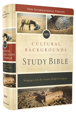 NIV, Cultural Backgrounds Study Bible (Context Changes Everything), Hardcover, Red Letter: Bringing to Life the Ancient World of Scripture - Keener, Craig S. (General editor), and Walton, John H. (General editor)