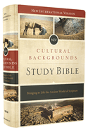 NIV, Cultural Backgrounds Study Bible, Hardcover, Red Letter: Bringing to Life the Ancient World of Scripture