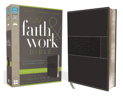NIV, Faith and Work Bible, Imitation Leather, Gray