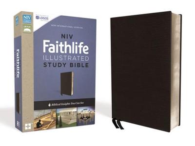 NIV, Faithlife Illustrated Study Bible, Premium Bonded Leather, Black: Biblical Insights You Can See - Barry, John D. (Editor), and Mangum, Douglas (Editor), and Brown, Derek R. (Editor)