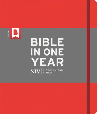NIV Journalling Bible in One Year: Red - Version, New International
