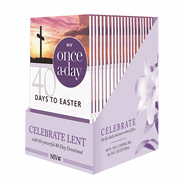 NIV, Once-A-Day 40 Days to Easter Devotional, Filled Display, 20 Pack