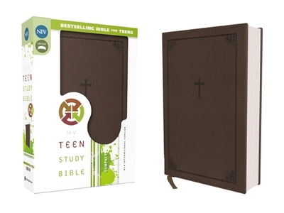 NIV, Teen Study Bible, Compact, Leathersoft, Brown - Richards, Lawrence O. (General editor), and Richards, Sue W. (General editor)