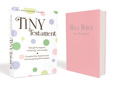 NIV, Tiny Testament Bible: New Testament, Leathersoft, Pink - Zonderkidz