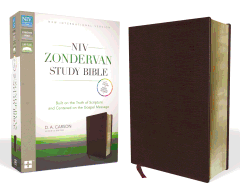 NIV Zondervan Study Bible, Bonded Leather, Burgundy: Built on the Truth of Scripture and Centered on the Gospel Message
