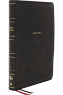 Nkjv, Deluxe End-Of-Verse Reference Bible, Personal Size Large Print, Leathersoft, Black, Red Letter Edition, Comfort Print: Holy Bible, New King James Version