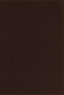 NKJV, End-of-Verse Reference Bible, Personal Size, Giant Print, Leathersoft, Brown, Red Letter Edition - Thomas Nelson