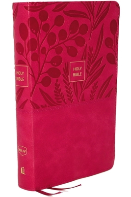 NKJV, End-of-Verse Reference Bible, Personal Size Large Print, Leathersoft, Pink, Red Letter, Comfort Print: Holy Bible, New King James Version - Nelson, Thomas