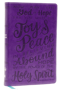Nkjv, Holy Bible for Kids, Verse Art Cover Collection, Leathersoft, Purple, Comfort Print: Holy Bible, New King James Version