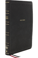 NKJV Holy Bible, Giant Print Center-Column Reference Bible, Deluxe Black Leathersoft, 72,000+ Cross References, Red Letter, Comfort Print: New King James Version: New King James Version