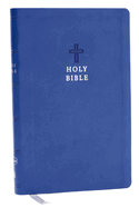 NKJV Holy Bible, Value Ultra Thinline, Blue Leathersoft, Red Letter, Comfort Print