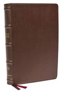 Nkjv, Large Print Verse-By-Verse Reference Bible, MacLaren Series, Genuine Leather, Brown, Thumb Indexed, Comfort Print: Holy Bible, New King James Version