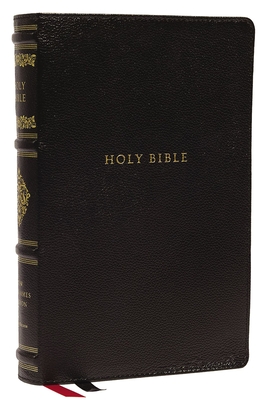 Nkjv, Personal Size Reference Bible, Sovereign Collection, Genuine Leather, Black, Red Letter, Thumb Indexed, Comfort Print: Holy Bible, New King James Version - Thomas Nelson