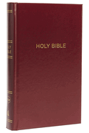 NKJV, Reference Bible, Personal Size Giant Print, Hardcover, Burgundy, Red Letter Edition, Comfort Print