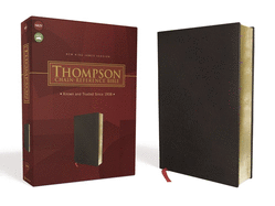 Nkjv, Thompson Chain-Reference Bible, Bonded Leather, Black, Red Letter