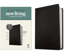 NLT Giant Print Bible, Filament-Enabled Edition (Leatherlike, Black, Red Letter)