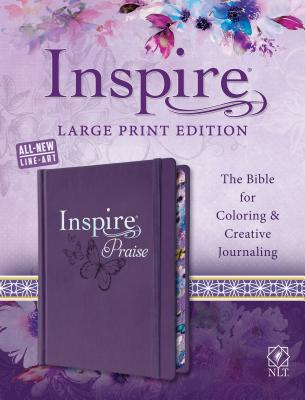 NLT Inspire PRAISE Bible Large Print - Tyndale
