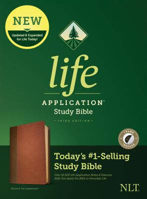 NLT Life Application Study Bible, Third Edition (Leatherlike, Brown/Tan, Indexed) - Tyndale (Creator)