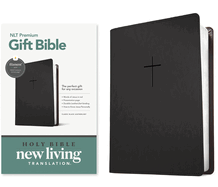 NLT Premium Gift Bible, Filament Enabled, Classic Black