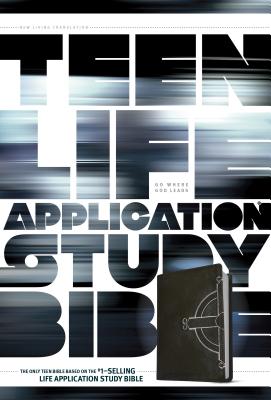 NLT Teen Life Application Study Bible Black Celtic Cross - 