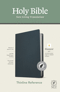 NLT Thinline Reference Bible, Filament Enabled Edition (Red Letter, Genuine Leather, Blue)