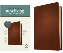 NLT Thinline Reference Bible, Filament Enabled Edition (Red Letter, Genuine Leather, Brown)