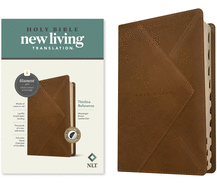 NLT Thinline Reference Bible, Filament Enabled (Leatherlike, Messenger Brown, Indexed, Red Letter)