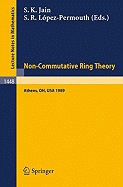 Non-Commutative Ring Theory: Proceedings of a Conference Held in Athens, Ohio, Sept. 29-30, 1989