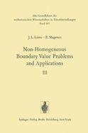 Non-Homogeneous Boundary Value Problems and Applications: Volume III