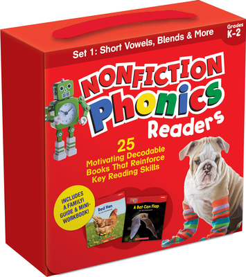 Nonfiction Phonics Readers Set 1: Short Vowels, Blends & More (Single-Copy Set) - Charlesworth, Liza