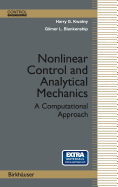 Nonlinear Control and Analytical Mechanics: A Computational Approach