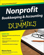 Nonprofit Bookkeeping & Accounting for Dummies