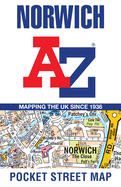 Norwich Pocket Street Map