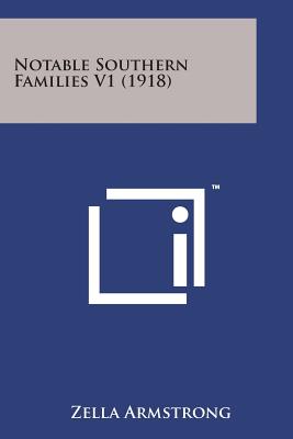 Notable Southern Families V1 (1918) - Armstrong, Zella