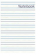 Notebook: (5.25" x 8") Notebook