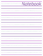Notebook: (8.5" x 11") Notebook
