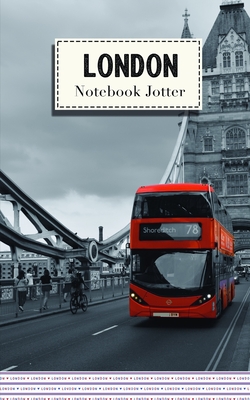 Notebook Jotter: Small Note Book - London Bus Design - Universal Planners