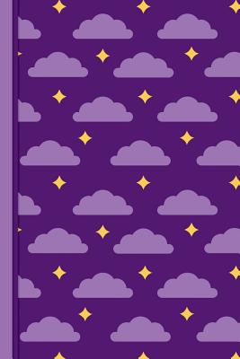 NoteBook: Purple Clouds Exercise Book: 190 Lined Journal Pages - Diary - 6"x 9" Large Composition Note Book Gloss Finish Paperback - Journals, Planner, and Publications, Strategic
