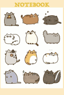 Notebook: Unlined Notebook - Large (6 X 9 Inches) - 110 Pages - Cat Cute