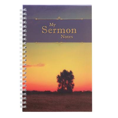 Notebook Wirebound My Sermon Notes (Tree) - Christian Art Gifts (Creator)