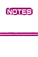 Notes: (6" x 9") Notebook