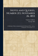 Notes and Queries, Number 213, November 26, 1853