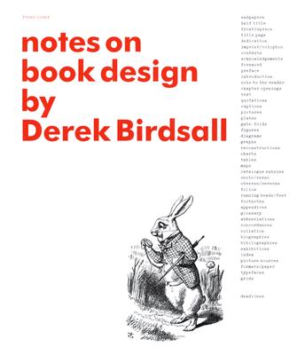 Notes on Book Design - Birdsall, Derek